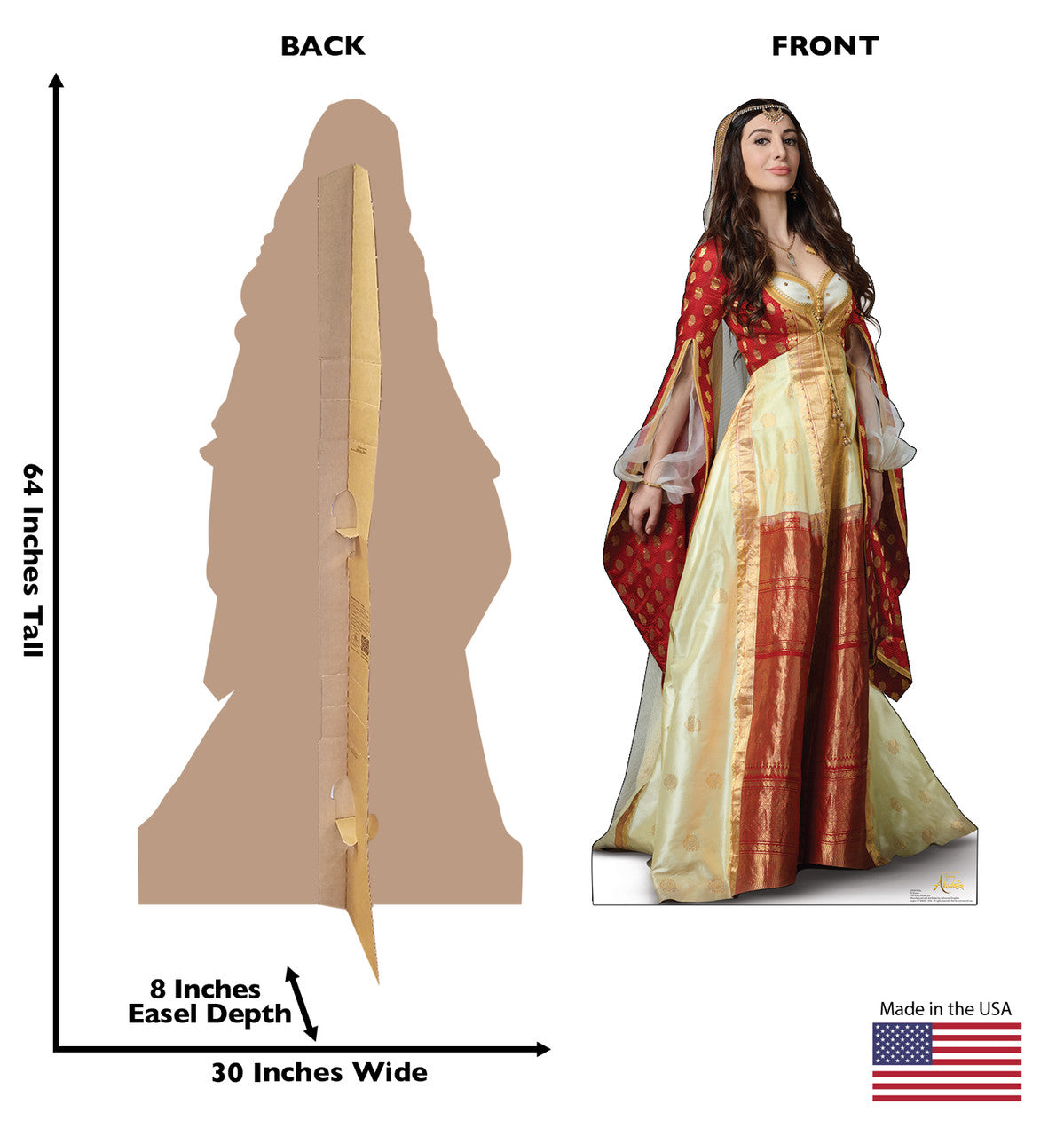 Dalia from Disney's Aladdin - Life-Sized Cutout