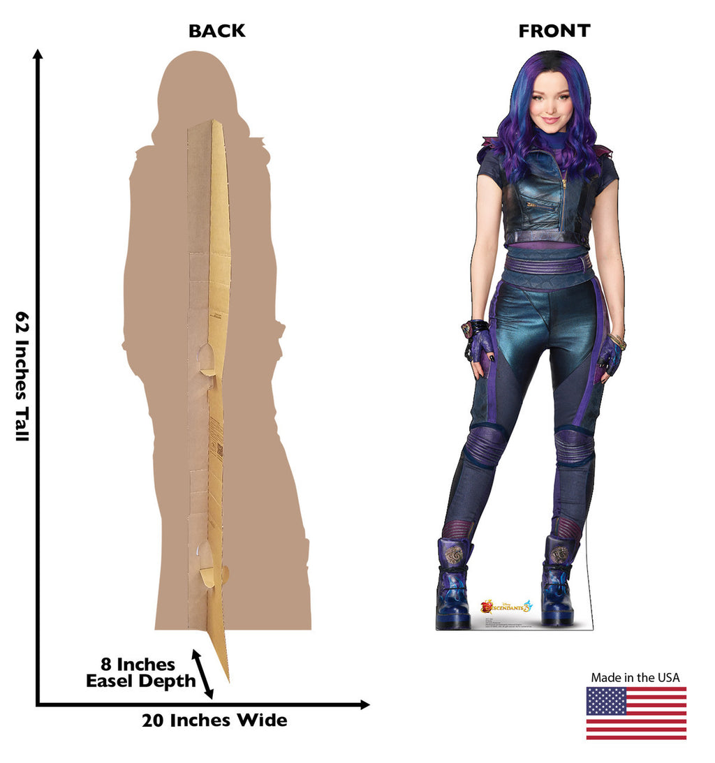 Cardboard Cutout of Mal from Descendants 3