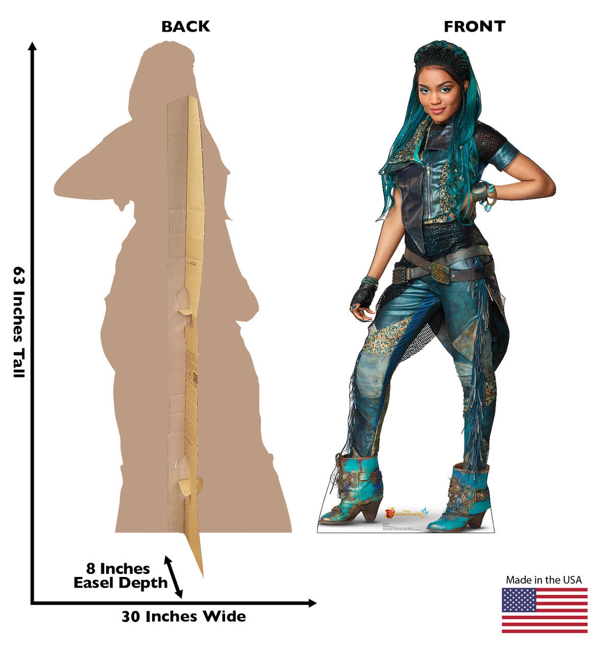Uma from Descendants 3 Lifesize Cutout