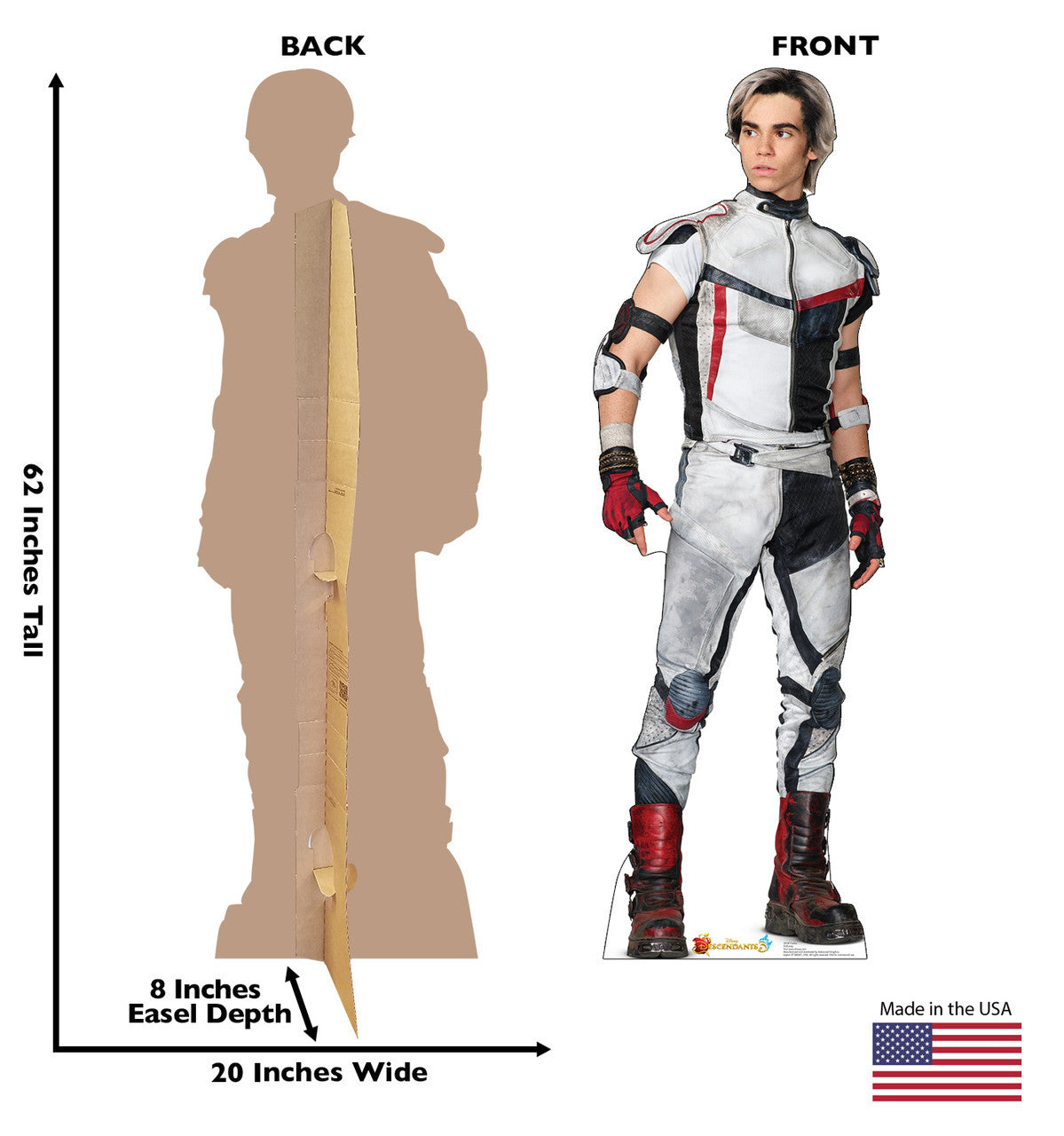 Carlos from Descendants 3 Life-Size Cutout