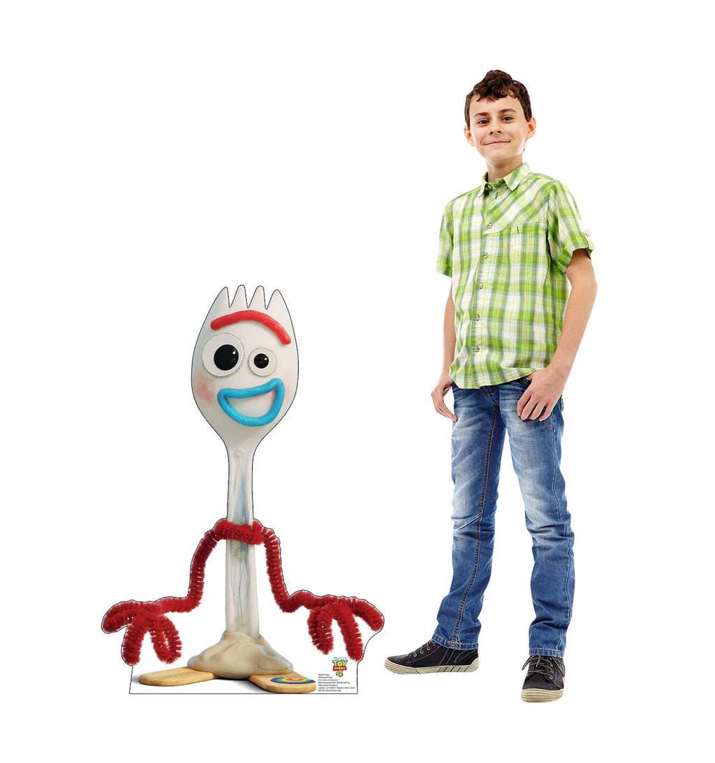 Forky Lifesize Cardboard Cutout from Toy Story 4