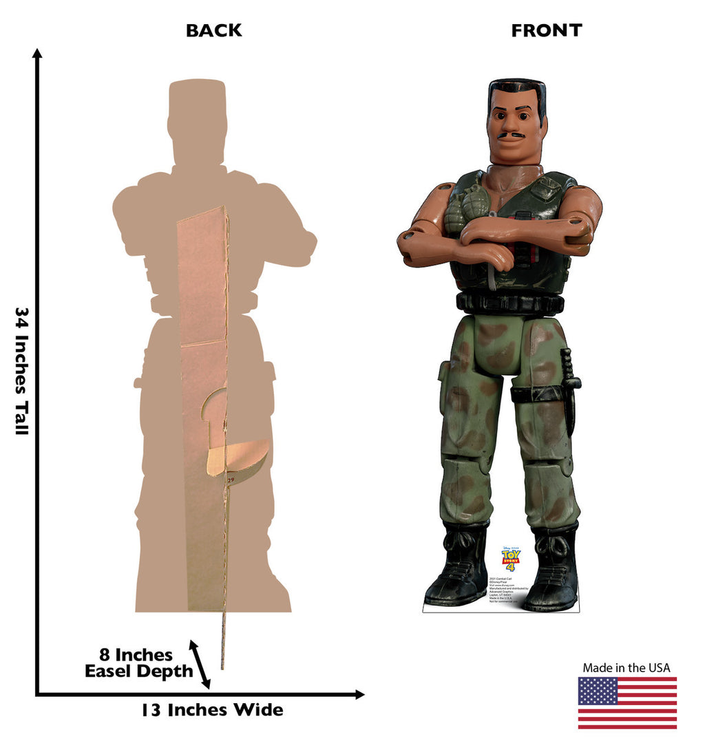Combat Carl Life-Size Cardboard Standup