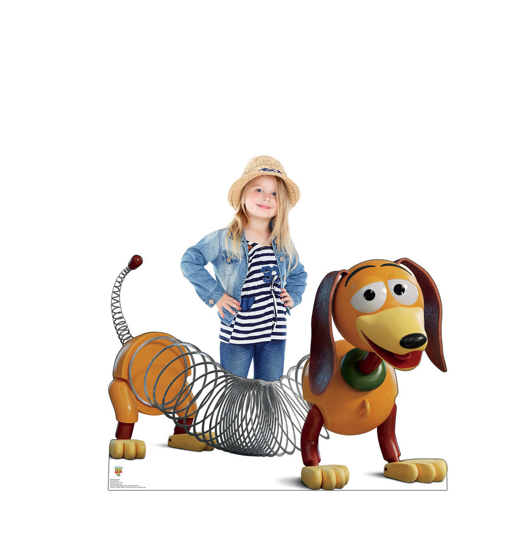 Adorable Slinky Dog Cardboard Cutout