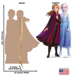 Frozen II Duo Cardboard Standee