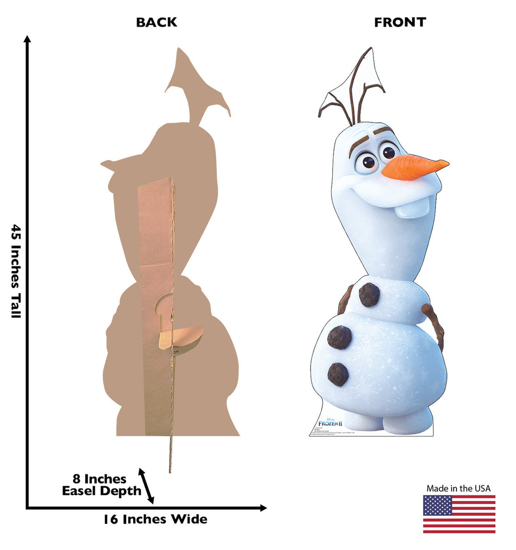 Olaf Lifesize Cardboard Standee