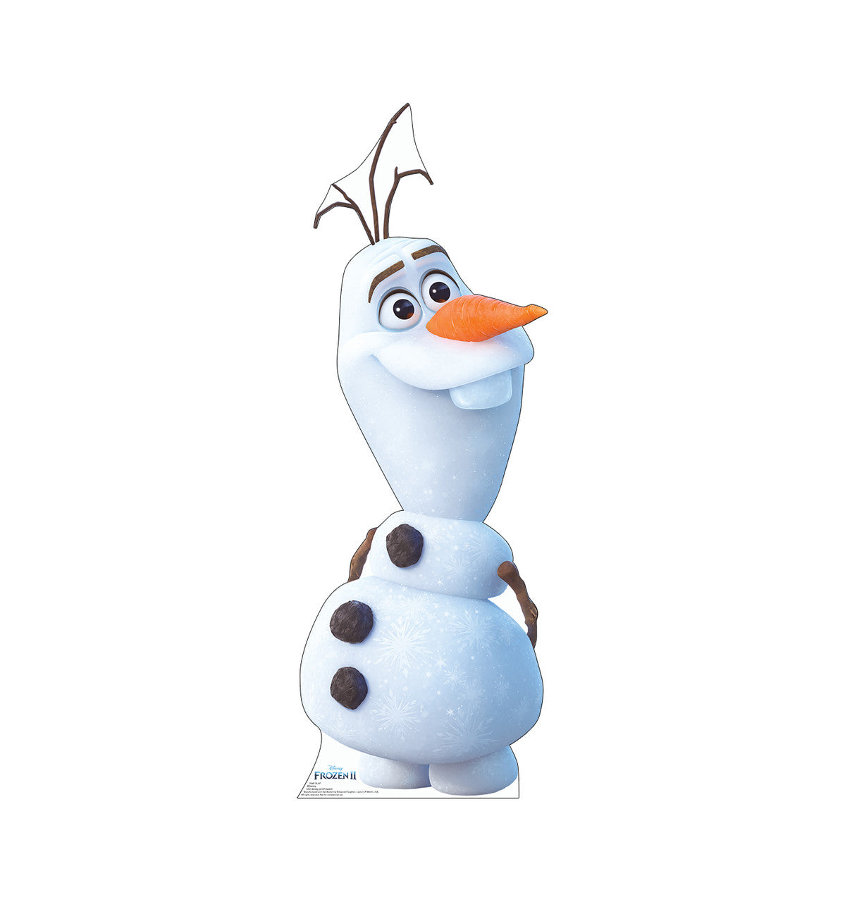 Olaf Lifesize Cardboard Standee
