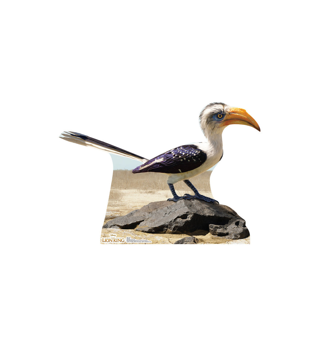 Zazu the Wise Advisor - Life-size Cutout from The Lion King