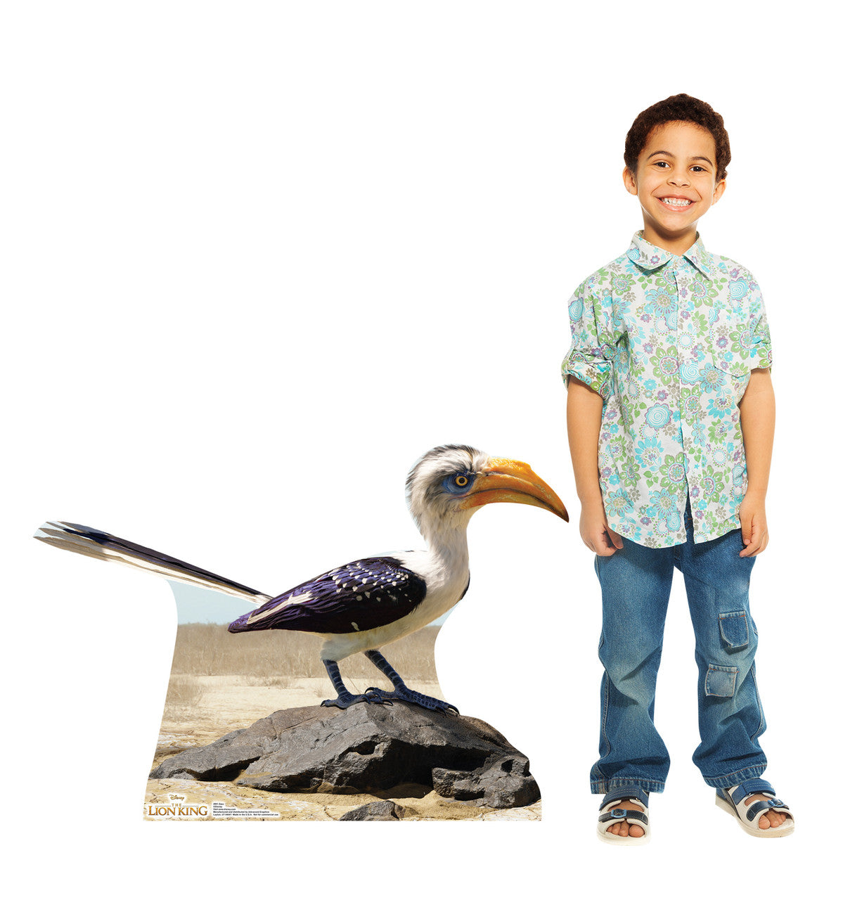 Zazu the Wise Advisor - Life-size Cutout from The Lion King