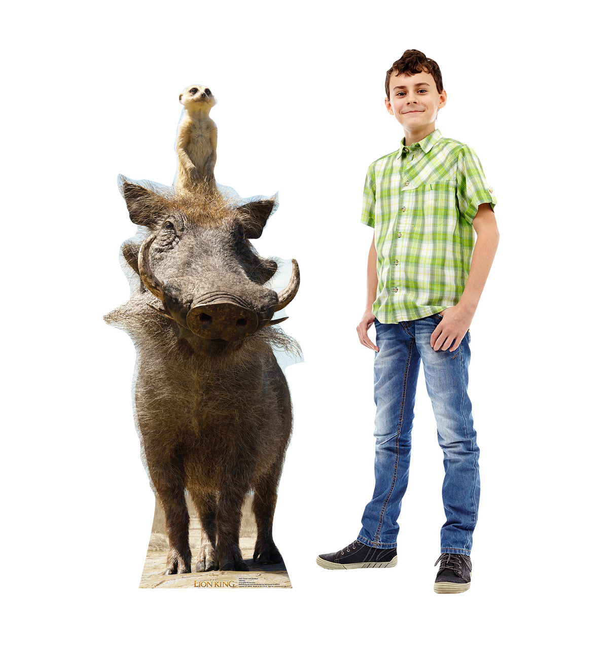 Timon and Pumbaa Lifesize Cardboard Cutout