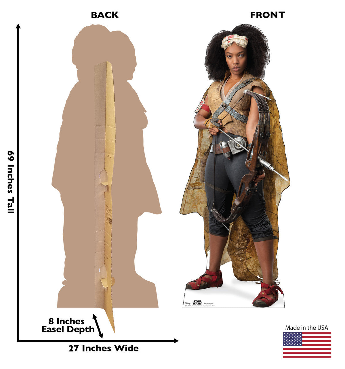 Jannah from Star Wars: The Rise of Skywalker Standee