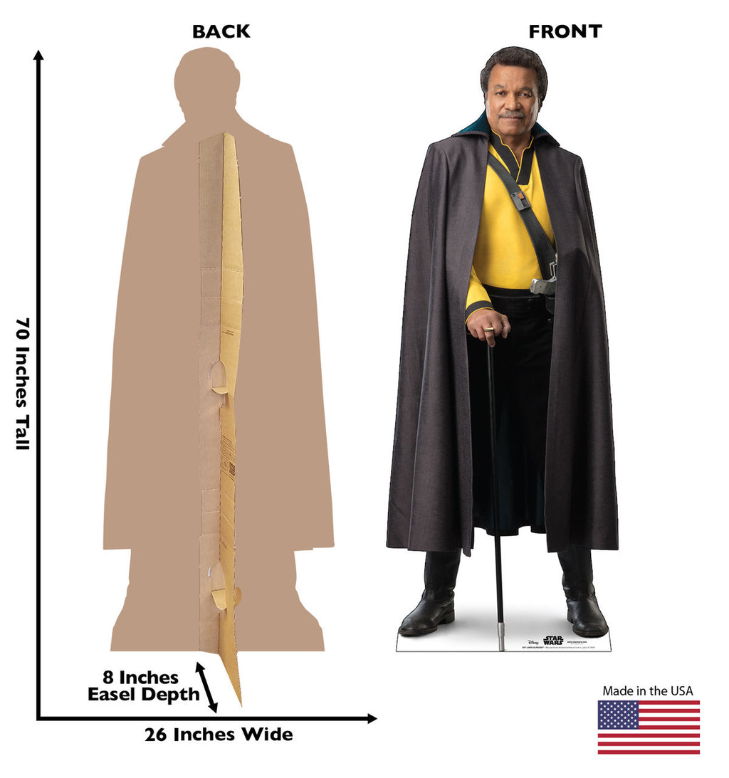 Lando Calrissian Lifesize Cardboard Standee