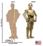 Standout C-3PO Life-Sized Cutout