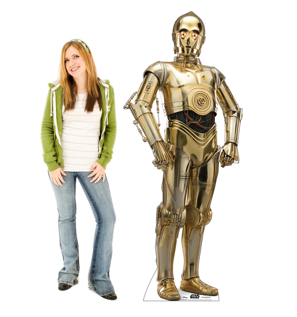 Standout C-3PO Life-Sized Cutout