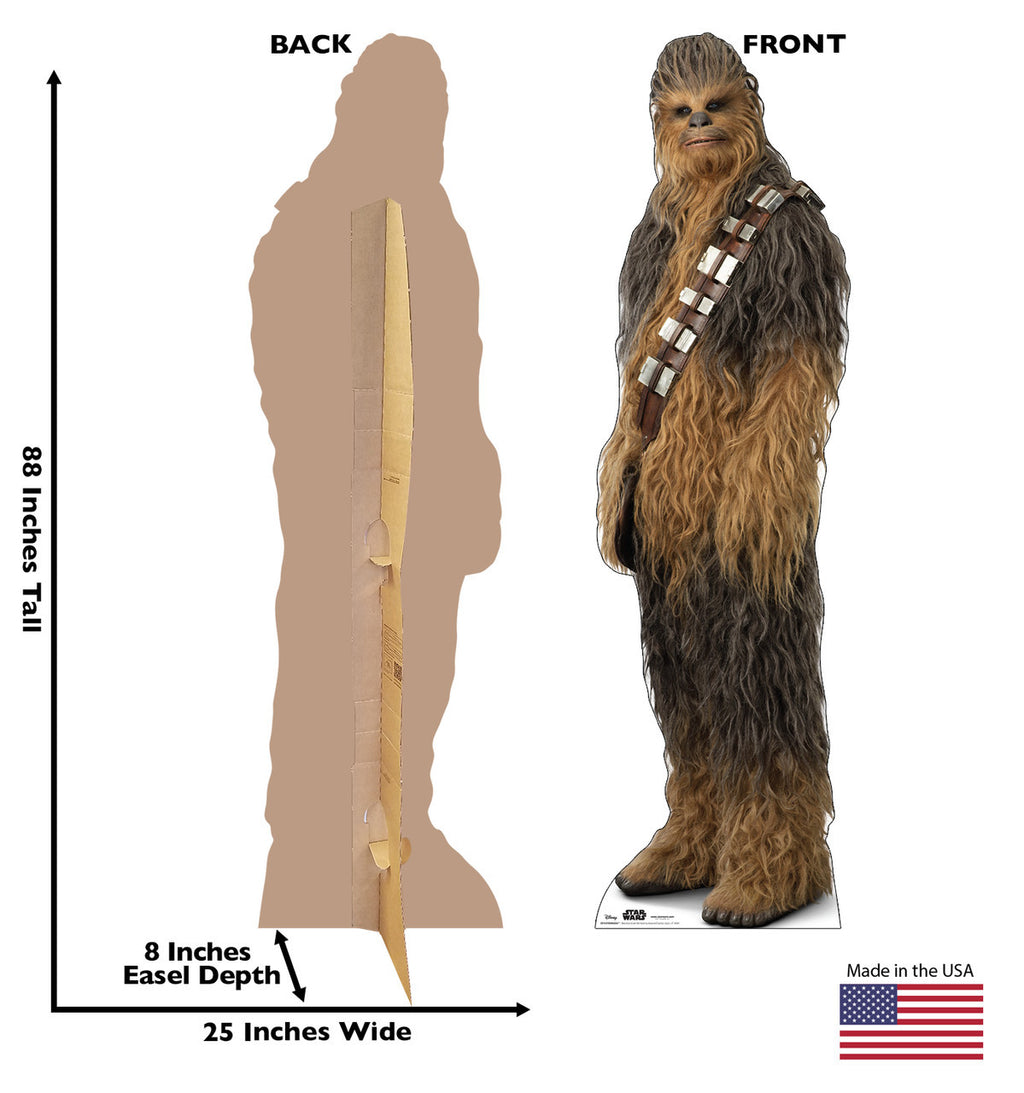 Chewbacca Life-Size Cutout - Star Wars IX Edition
