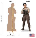 Star Wars IX Rose Cardboard Cutout