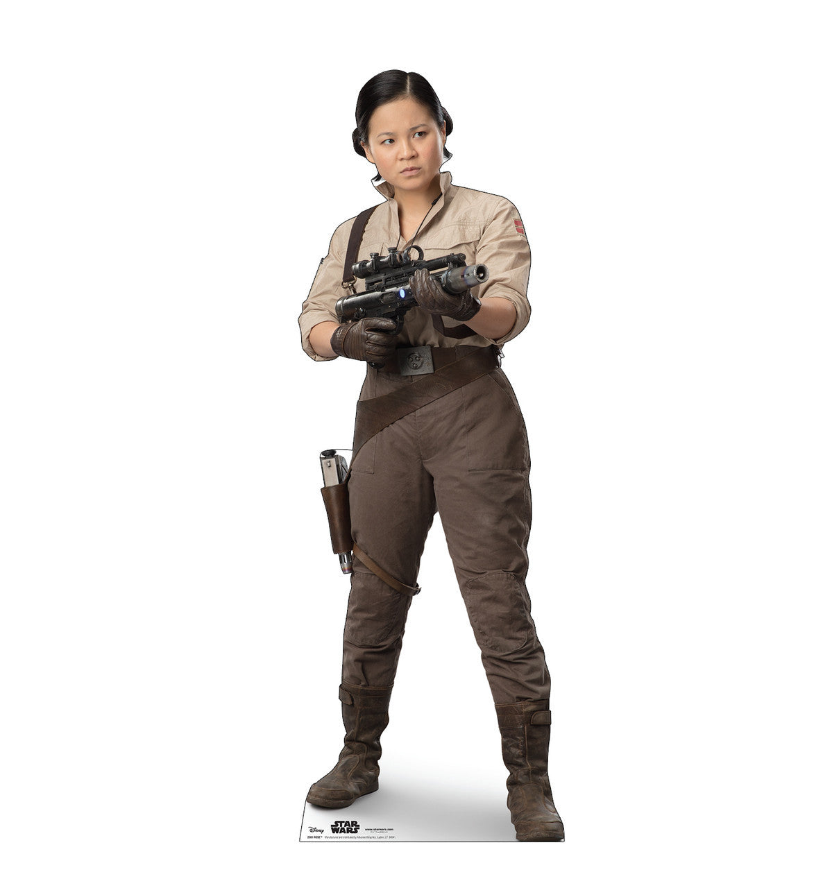 Star Wars IX Rose Cardboard Cutout
