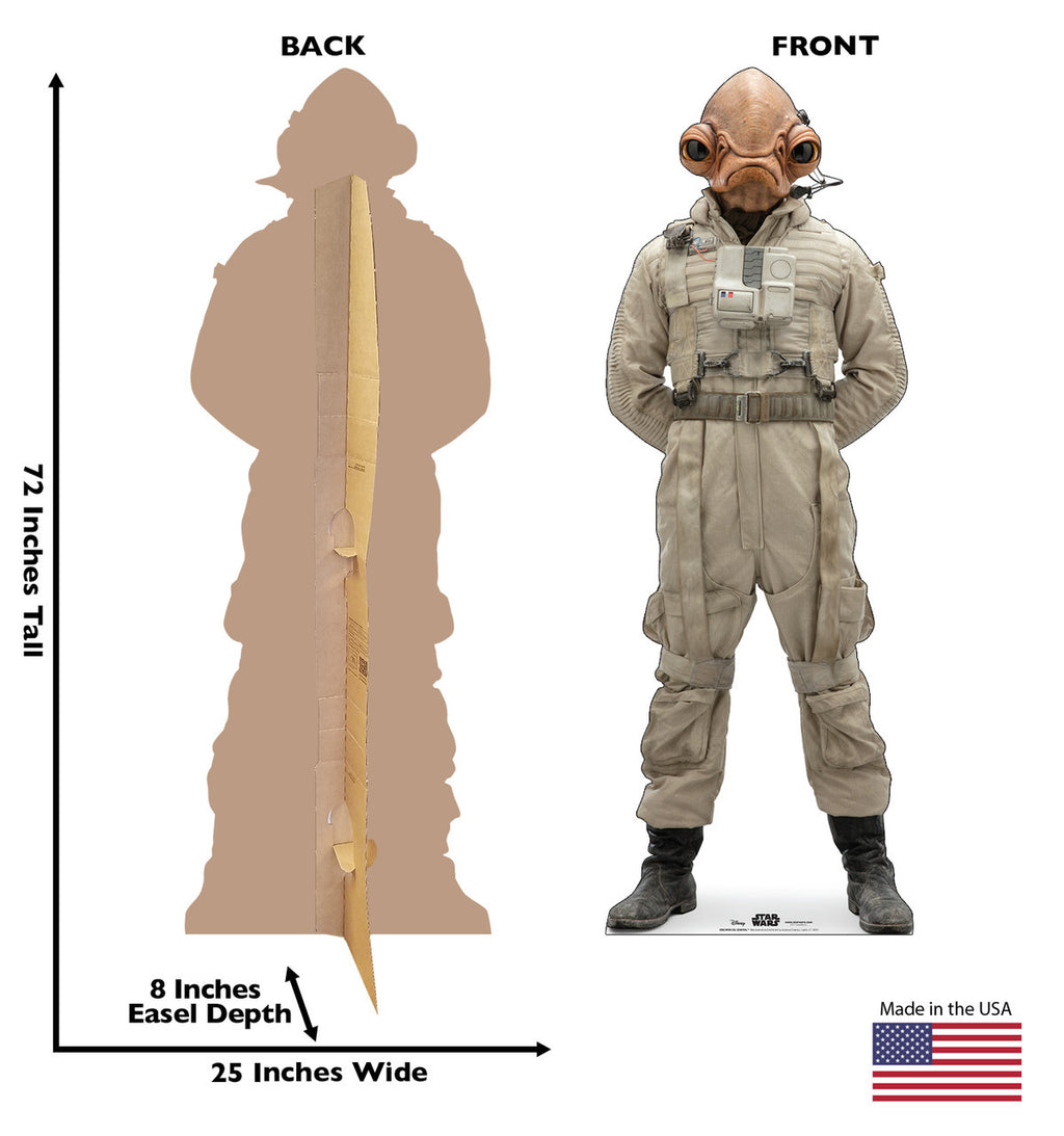 Mon Cal General Standup - Perfect for Any Star Wars Fan!