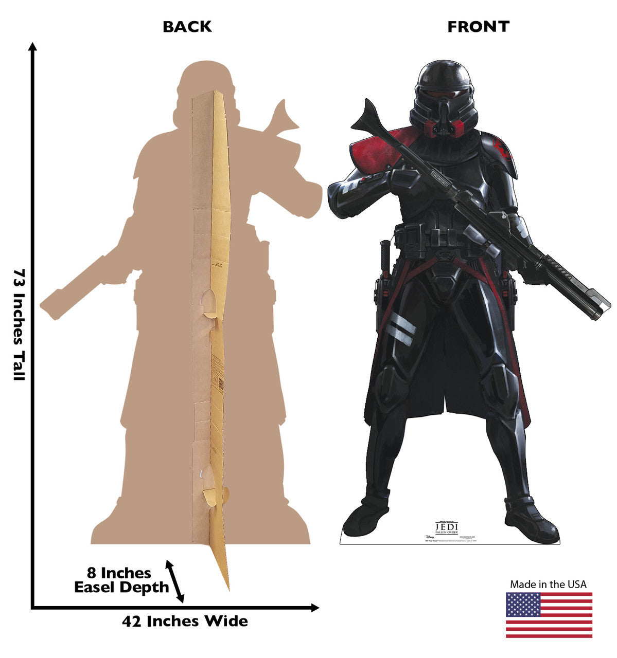 Purge Trooper Life-Size Cardboard Standee