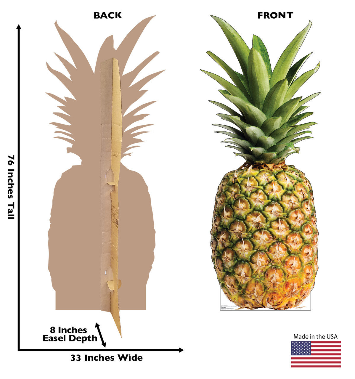 Pineapple Party Cutout