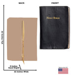 Holy Bible Lifesize Cutout