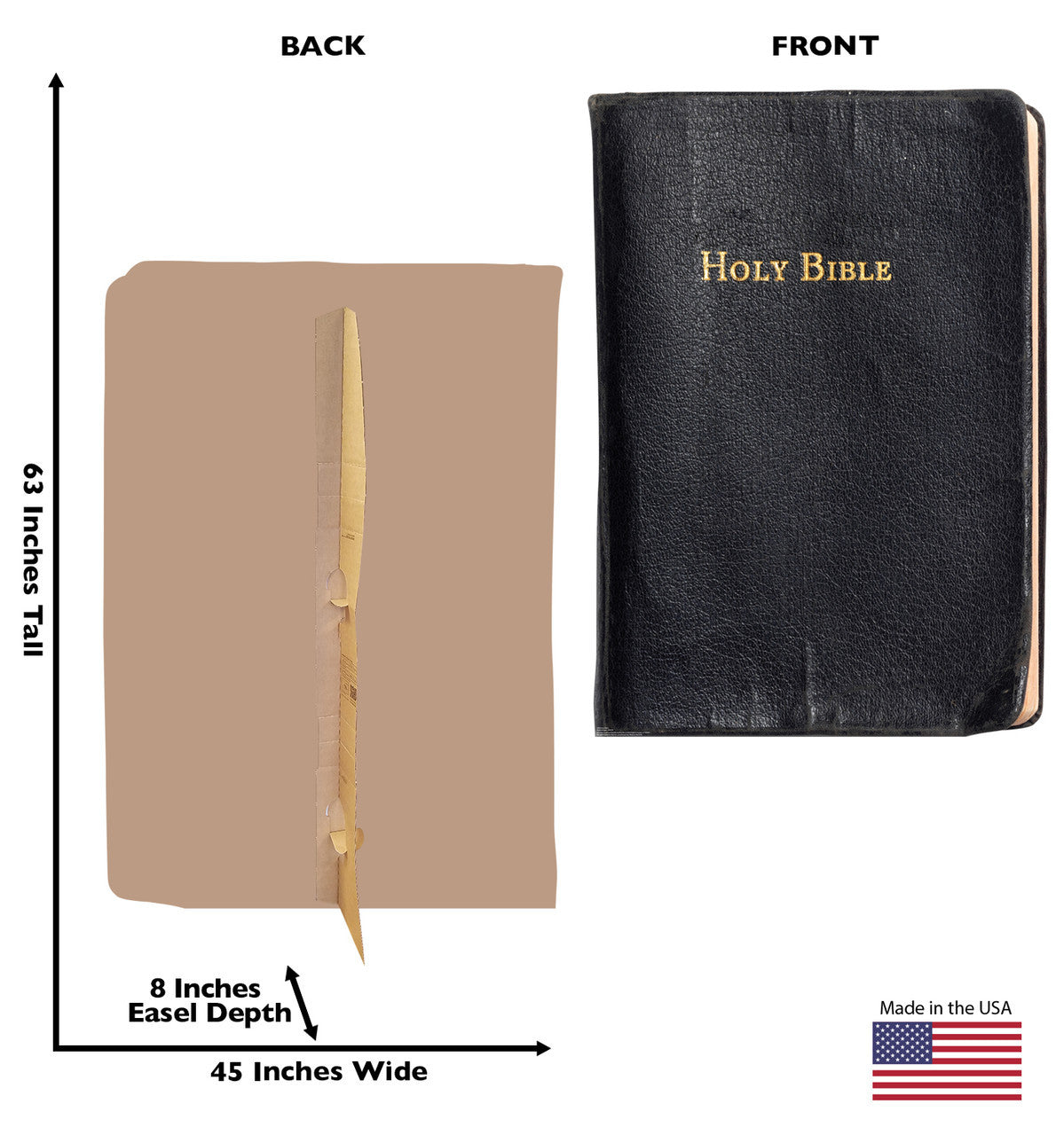 Holy Bible Lifesize Cutout