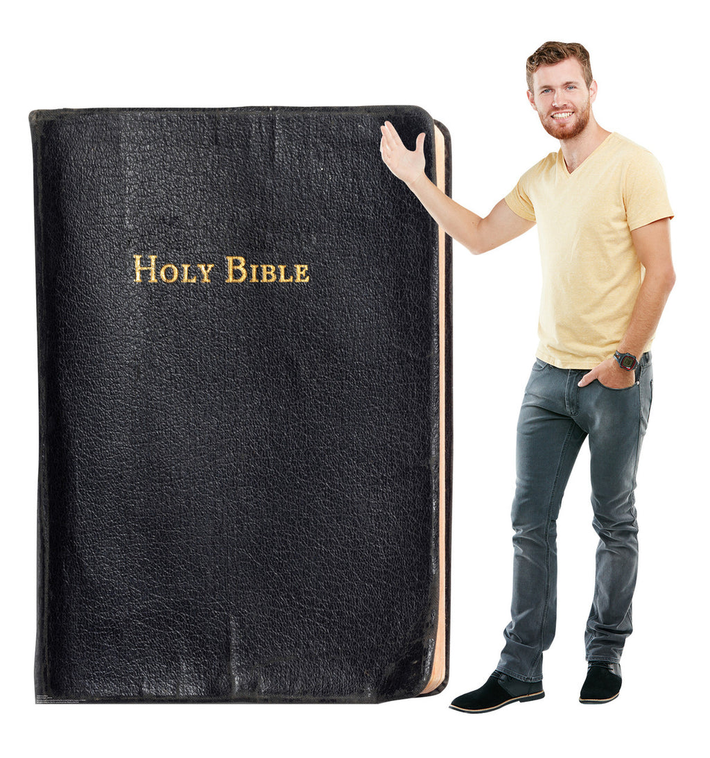 Holy Bible Lifesize Cutout