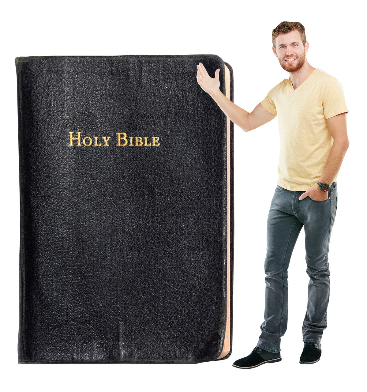 Holy Bible Lifesize Cutout