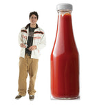 Ketchup Bottle Cardboard Cutout