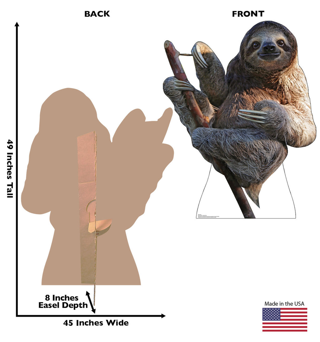 Chill Sloth Lifesize Cutout