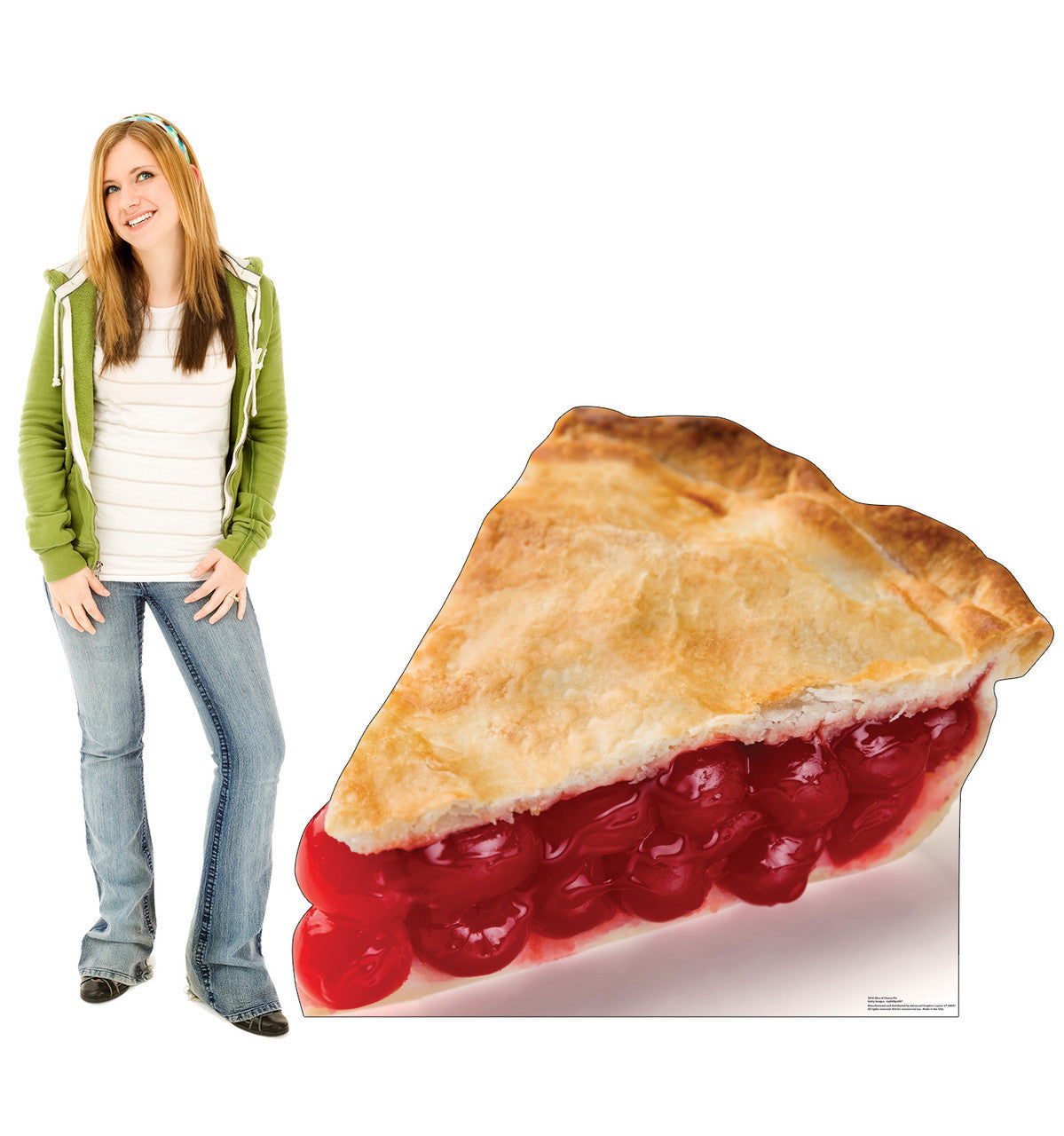 Delicious Cherry Pie Lifesize Cutout