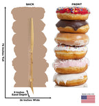 Delicious Doughnut Stack Cutout