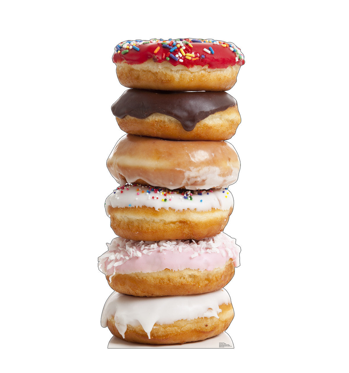 Delicious Doughnut Stack Cutout