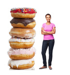 Delicious Doughnut Stack Cutout