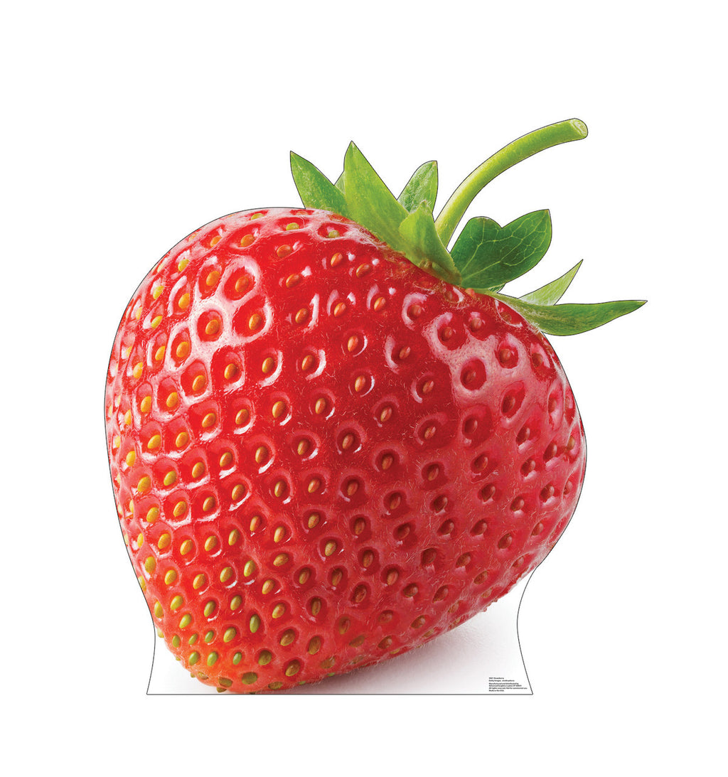 Lively Strawberry Cutout