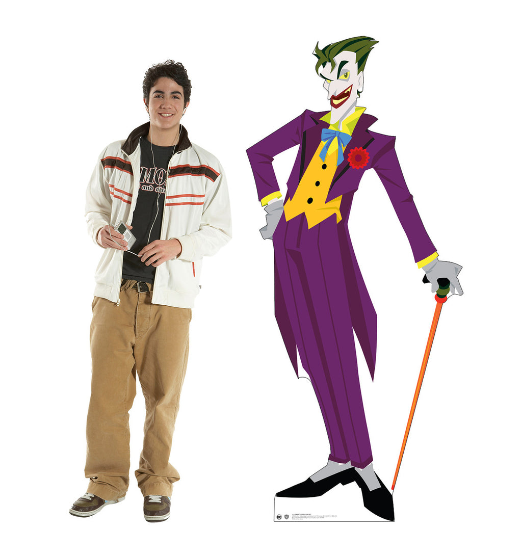 Dynamic Joker in Purple Suit Standee