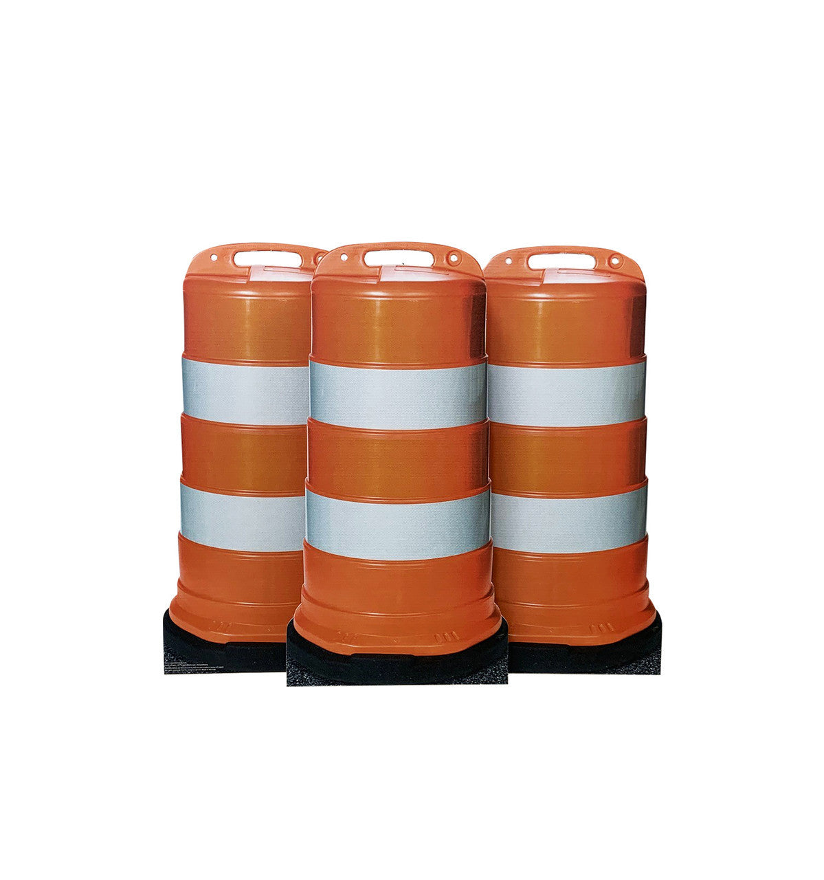 Construction Barrel Cutouts (Set of Three)