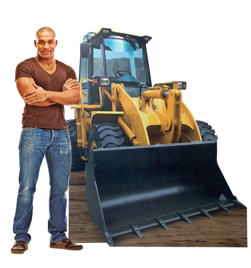 Front Loader Cardboard Cutout