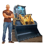 Front Loader Cardboard Cutout