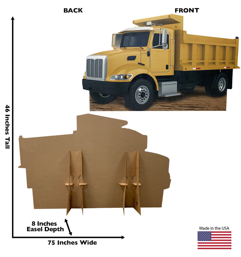 Gigantic Construction Dump Truck Standup