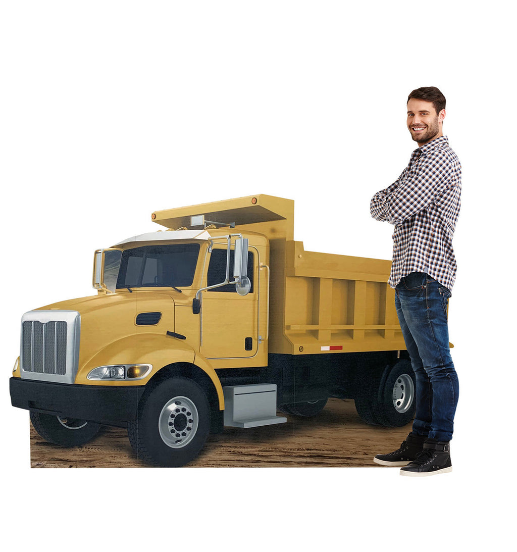 Gigantic Construction Dump Truck Standup