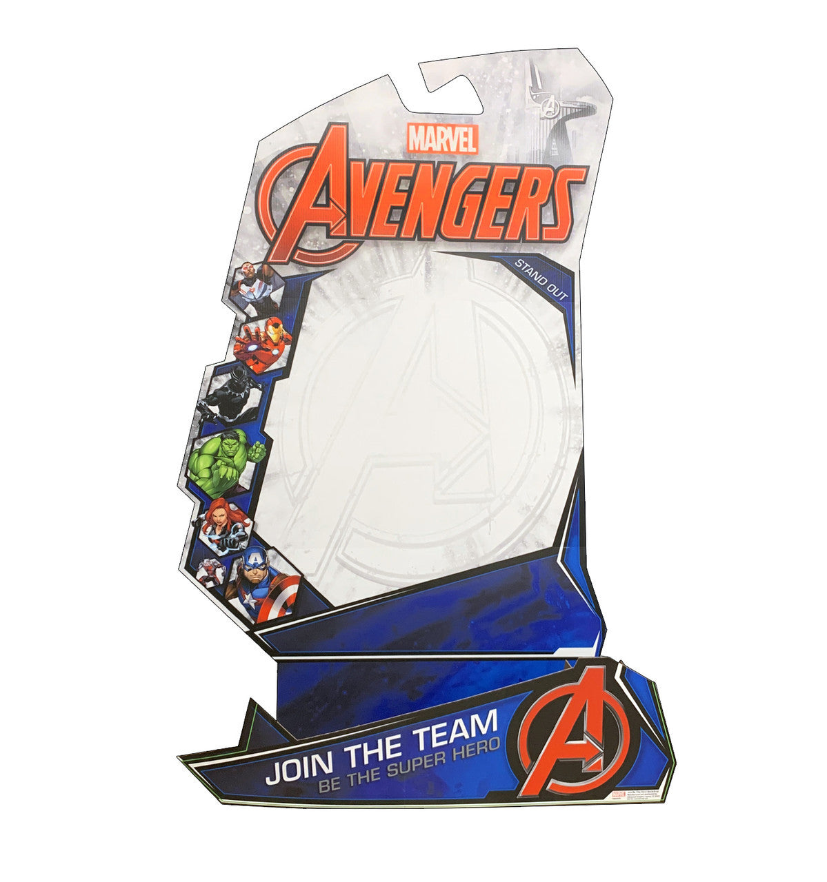 Marvel Be the Hero Toy Box Backdrop Standin