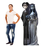 Charming Corpse Bride & Groom Cutout