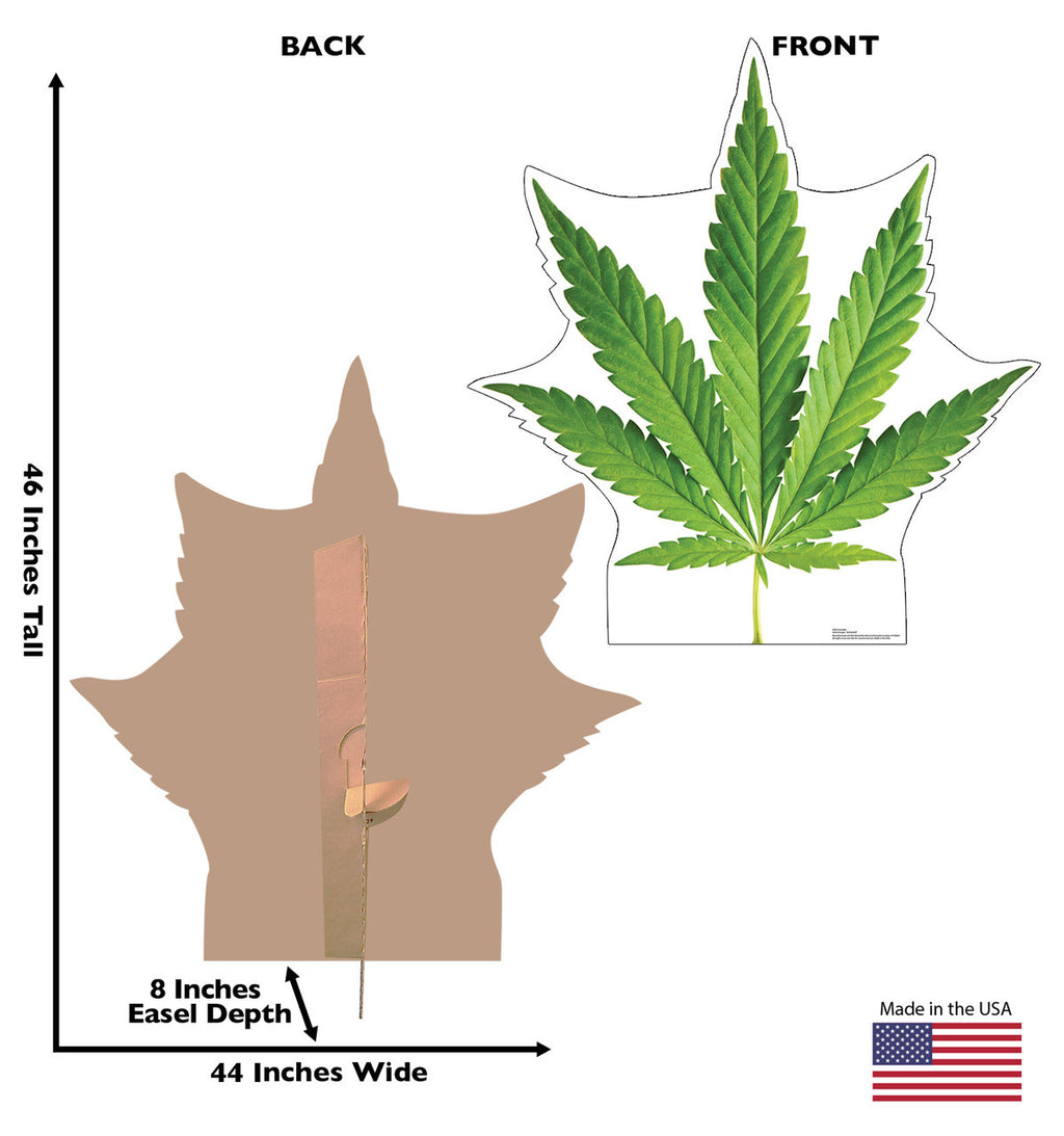 Cannabis Leaf Cutout