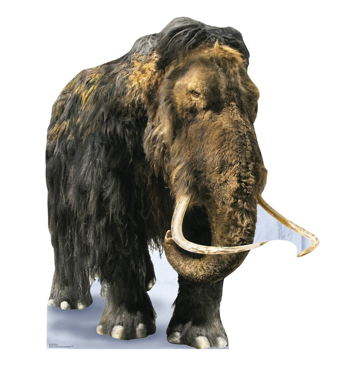 Adventurous Woolly Mammoth Lifesize Cutout