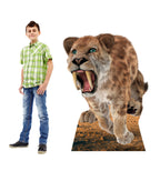 Saber Tooth Tiger Life-Size Cutout