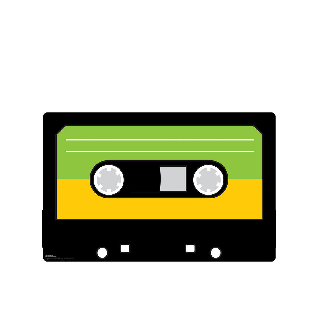 Cassette Tape Cutout
