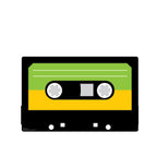 Cassette Tape Cutout