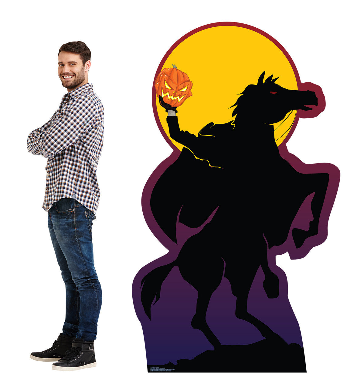 Spooktacular Headless Horseman Cutout