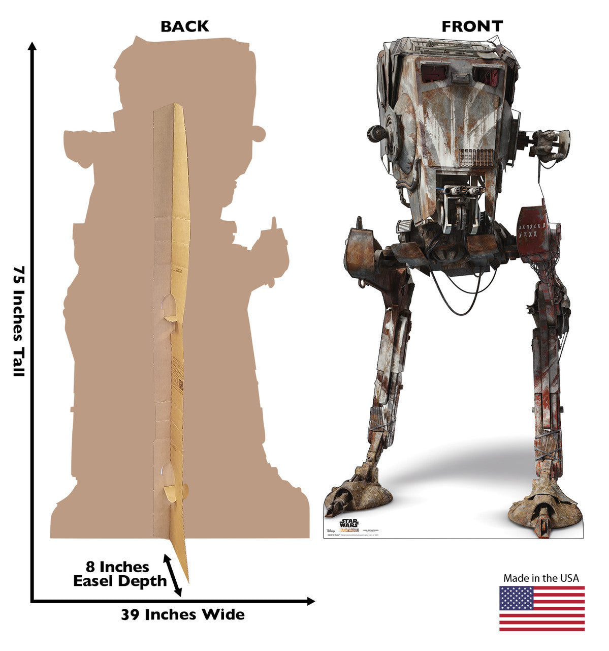 Star Wars AT-ST Raider Stand-Up