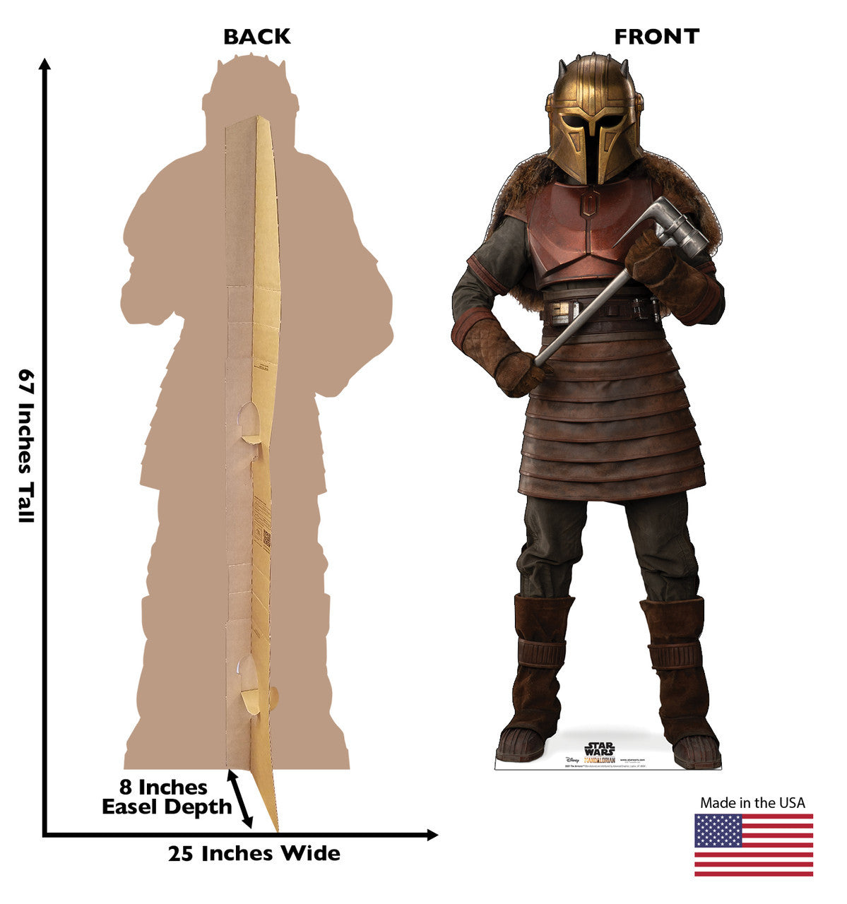 Armorer Lifesize Standup from The Mandalorian!